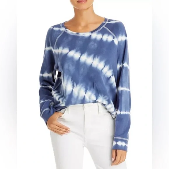 Rails Theo Sweatshirt in Sapphire Tie Dye - Picture 3 of 6